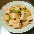 minshino's cooksnap of when they made 戻す手間なし*高野豆腐と小松菜の煮物.