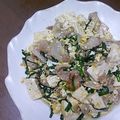 もはー's cooksnap of when they made 韮チャンプル.