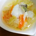 YUKIKI☆'s cooksnap of when they made たらと野菜のスープ.