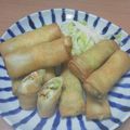 ryok2223's cooksnap of when they made おつまみに☆エビとアボカドのチーズ春巻き.
