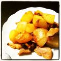 wkk's cooksnap of when they made 手抜き☆豚肉とジャガイモの焼肉バター.