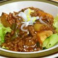 べっきぃ's cooksnap of when they made 厚あげの豚挽肉ピリ辛あんかけのせ.