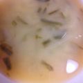 あさの0923's cooksnap of when they made 田舎風♥甘めな『あおさのお味噌汁』.