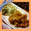 にゃぁお's cooksnap of when they made 塩麹漬けチキンソテーカレー風味.