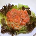 さやあ☆'s cooksnap of when they made フレッシュサーモンのデパ地下風マリネ.