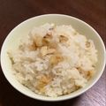 四児のハハ's cooksnap of when they made 【秋の味覚、お手軽料理】クルミおこわ.