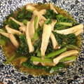 sonohata's cooksnap of when they made めんつゆで「小松菜のさっと炒め煮」.
