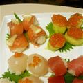 ﾊﾗｱｹ's cooksnap of when they made 簡単☆かわいい☆てまり寿司♪.