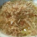 tomokoshiawase's cooksnap of when they made 白菜のおかか丼.