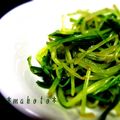 makoto♪'s cooksnap of when they made シンプルに♪水菜の生姜醤油和え☆.