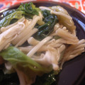 tomokoshiawase's cooksnap of when they made 簡単小鉢☆ほうれん草とえのきのポン酢和え.