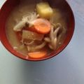 あんずきなこさん's cooksnap of when they made さつまいもの豚汁.
