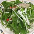 きらり流れ星's cooksnap of when they made 水菜とカニカマボコの簡単和え物.