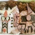 ピッヒ's cooksnap of when they made キャラ弁☆簡単☆ガンダム・ザク・ドム.