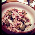 halcim's cooksnap of when they made きゅうりとササミの梅肉あえ.