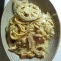 momotti11's cooksnap of when they made きのことウインナーのカレークリームパスタ.