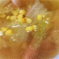 ぁ-たん's cooksnap of when they made ウインナーと白菜のスープ.