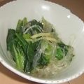 きらり流れ星's cooksnap of when they made 青菜の春雨煮.