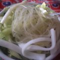 tomokoshiawase's cooksnap of when they made キャベツと春雨の酢の物.