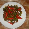 kazucococo's cooksnap of when they made Haoおつまみ！！湖南風レバニラ炒め.