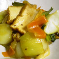ハリー・ぽんぬ～'s cooksnap of when they made ちんげん菜と厚揚げの炒め物.