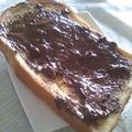 sonop's cooksnap of when they made チョコレート✿トースト.