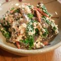 ﾀﾛｼﾞﾛｺﾞﾝ's cooksnap of when they made わさび菜の塩麹白和え.