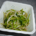 kinusun's cooksnap of when they made もやしと豆苗のナムル.