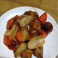 ナナ太陽's cooksnap of when they made お惣菜の唐揚げで簡単酢豚.
