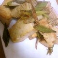 joker7sora's cooksnap of when they made 簡単‼ ごま油香る 豆腐と白ネギの炒め物.