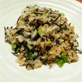 みつこ姉's cooksnap of when they made ひじきと梅干しの和風チャーハン.