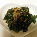 ruringo:'s cooksnap of when they made わかめだけ♪みそマヨ和えd(ゝ∀・*)!.