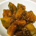 タマ姉's cooksnap of when they made 簡単 カボチャのごまあえ.