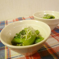 ローズレース's cooksnap of when they made 【１０分以内で】青梗菜としらすのおひたし.