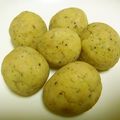 anjizi's cooksnap of when they made 一口和菓子♪さつま芋＆おから＆きなこ.