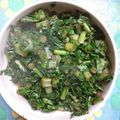 キャンディMA's cooksnap of when they made ＊新潟かて飯～大根の葉(大根葉)炒め～＊.