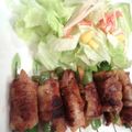 mayuchop7_8's cooksnap of when they made 秘密にしたい☆肉巻き.