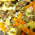 かなきち17号's cooksnap of when they made れんこんとひき肉のきんぴら.