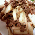 のぞみぞの's cooksnap of when they made 長芋ときのこのしゃきしゃき炒め.