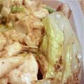 MofeMofee's cooksnap of when they made 真っ白〜☆白菜鳥豆腐生姜炒め.