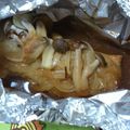 mminamina's cooksnap of when they made 秋鮭のホイル焼き.