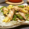 食い倒れ女子's cooksnap of when they made お弁当に★豚ジャガ巻き バター醤油味.