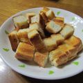 まさたかまま's cooksnap of when they made ◇トースターで◇　簡単ガーリッククルトン.