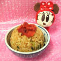 みなみんくっきんぐ's cooksnap of when they made 冷凍ご飯で☆三つ葉とじゃこの和風炒飯.