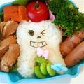 よcco's cooksnap of when they made ６月４日は虫歯予防デー弁当【キャラ弁】.