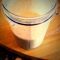 yuri2's cooksnap of when they made 血液さらさらsoyシェイク♪.