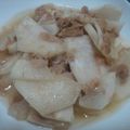 mintgrap's cooksnap of when they made かぶとツナのガーリック醤油炒め.