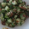 unesuke's cooksnap of when they made オクラの梅サラダ.