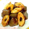 さとみわ's cooksnap of when they made ☆こんにゃくとちくわのピリ辛炒り煮.