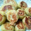 ゆーあーちゃんママ's cooksnap of when they made さつま芋のチーズ入りお焼.